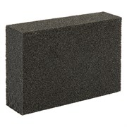 Губка для шлифования Р100, 100x70x25мм, MATRIX 75703, 4-сторонняя, мягкая 68322