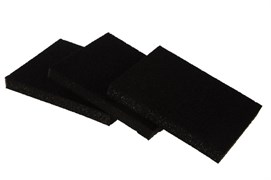 Губка для шлифования, Р60/80, Р60/100, Р80/120, 125x100x10мм, Кедр 062-0003, мягкая жесткость, набор 3шт. 51169
