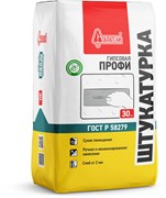 Штукатурка гипсовая Старатели Профи, 30кг, белая 92765