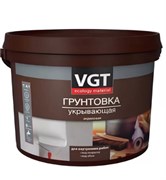 Грунтовка VGT ВД-АК-0301, акриловая, 8кг, укрывающая, для внутренних работ, белая 92954