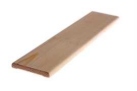 Наличник хвойный 70x12мм, длина 2.2м, стычной, плоский 93099