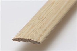 Наличник хвойный 80x12мм, длина 2.2м, стычной, круглый 93095