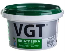 Шпаклевка/шпатлевка VGT Экстра акриловая по дереву, готовая, 1кг, береза 5338