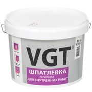 Шпаклевка/шпатлевка VGT, акриловая, для внутренних работ, 3.6кг 49926