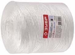 Шпагат ЗУБР полипропиленовый 1,6мм*400 м 1,0ктек 15839