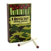 Спички «КОЛУМБ» не гаснут в воде 80мм 20шт Boyscout Спички «КОЛУМБ» не гаснут в воде 80мм 20шт Boyscout