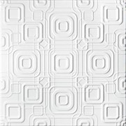 Плитка потолочная экструзионная Солид С2070, 50x50см, белая, упаковка 8шт. (2м2) Плитка потолочная экструзионная Солид С2070, 50x50см, белая, упаковка 8шт. (2м2)