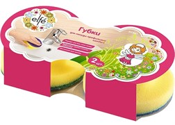 Губки для посуды с тефлоновым покрытием Elfe