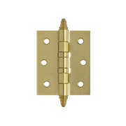 Петля универсальная AL- 2 с колпачком золото ( 50*35*1.5мм)