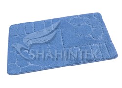 Коврик PP LUX SHAHINTEX 80*120 голубой-11 44705