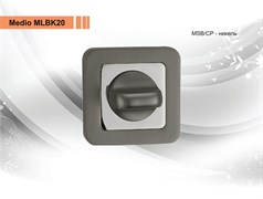 Накладка Медио MLBK20 MSB/CP графит