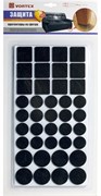 Протекторы защитные из фетра черные, в ассортименте ? 20mm, ?27mm, 24*24mm, VORTEX
