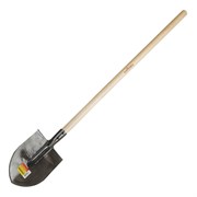 Лопата штыковая GRINDA для земляных рабор деревянный черенок