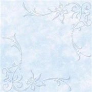 Плитка  потолочная экструзионная Лагом декор Формат 3802, 50x50см, пенополистирол, голубая, упаковка 8шт. (2м2)