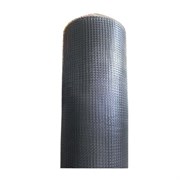 Сетка-решетка Славрос-Универсал S, ячейка 6x6мм, пластиковая, черная, рулон 2x100м, на метраж