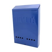 Ящик почтовый Альфа, синий, без замка