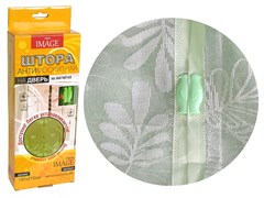 Штора/сетка Dekotex IMAGE ANT.01.03/TH02-GR, москитная на дверь, 100x210см, на магнитах, зеленый GREEN