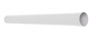 Труба п/э белый д. 95 мм, длина-1.25м