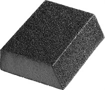 Губка абразивная ЗУБР Мастер, 100x68x26мм, шлифовальная, Р120, оксид алюминия, средняя жескость