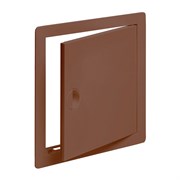 Люк-дверца ревизионный VIENTO 100х100мм, пластиковый, коричневый