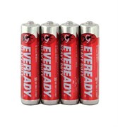 Батарейка Energizer Eveready HD R-03 ААA, солевая, мизинчиковая, упаковка 4шт