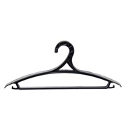 Вешалка-плечики для верхней одежды MARTIKA С519, размер 48-50, пластик, черная