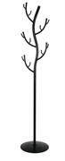 Вешалка-стойка напольная Дерево ВНП211Ч, высота 1.8м, диаметр 38см, металл, черная