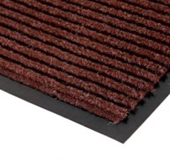 Коврик придверный Floor mat (Полоска), 60x90см, влаговпитывающий, темно-коричневый