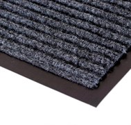 Коврик придверный Floor mat (Полоска), 60x90см, влаговпитывающий, серый