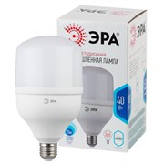 Лампа светодиодная промышленная ЭРА LED smd POWER T120-40W-4000-E27,  E27, диод, колокол, 40Вт, нейтральный свет