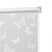 Штора рулонная/миниролл Бабочки, 160x175см, белый