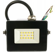 Прожектор светодиодный IEK СДО-06-10, 10Вт, 6500К, черный