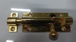 Шпингалет SH 1803, средний, золото РВ
