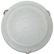 Светильник настенный/бра Дюна Орхидея 2225, диаметр 250мм, 1х60W, E27, белый/хром