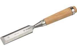 Стамеска-долото Зубр Эксперт 18096-32, 32мм, хромованадиевая, деревянная ручка