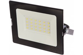 Прожектор светодиодный ЭРА Eco LPR-021-0-65K-030, 30Вт, СДО, 2400Лм, 6500К, черный