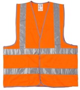Жилет STAYER MASTER 11621-50, размер L-XL (50-52), флуоресцентный, оранжевый