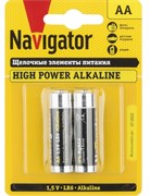 Батарейка Navigator 94 752, NBT-NE-LR6-BP2, пальчиковая, поштучно