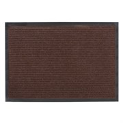 Коврик напольный Floor mat (Атлас), 40x60см, влаговпитывающий, коричневый