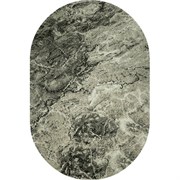 Ковер Фиеста 36125-36926, 150х230см, овальный, бежевый с рисунком