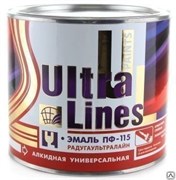 Эмаль ULTRA LINES ПФ-115, 1.8кг, белая