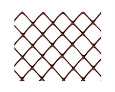 Сетка заборная З-40/1,5/10, высота 1.5м, в рулоне 10м, пластиковая, коричневая
