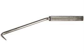 Крюк для вязки арматуры СИБРТЕХ 84873, с оцинкованной рукояткой, длина 245мм