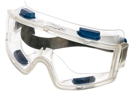 Очки защитные Зубр ЭКСПЕРТ 110230, прозрачные, закрытого типа, с непрямой вентиляцией