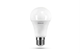 Лампа светодиодная Ergolux LED-A60-17W-E27-6K, 17Вт, 220В, цоколь Е27, 6000К