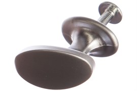 Ручка-кнопка мебельная Классик 6-005, металл, матовый хром