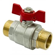 Кран шаровый ТСМ, 1/2дюйма, ш/ш, бабочка 65250