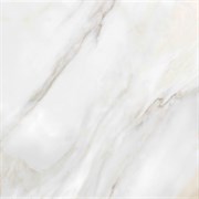 Керамогранит ЭГО NR0022 60x60см, глазурированный, матовый, белый мрамор, 1 сорт