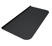 Лист предтопочный Везувий 400х800x0.5мм, BLACK (R75)
