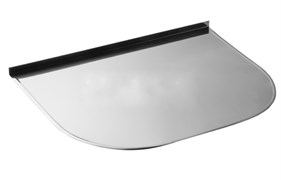 Лист предтопочный 1000x600х0.5мм, зеркальный, нержавеющая сталь